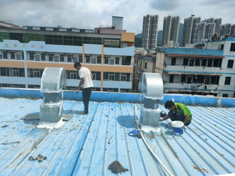 凤泉钢结构屋面涂料维修方法